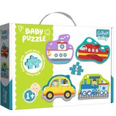 puzzle baby classic pojazdy transport 36075