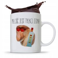 Kubek Śmieszny Janusz Nosacz Miłość Jest Jedna! Z Nadrukiem Ze Zdjęciem