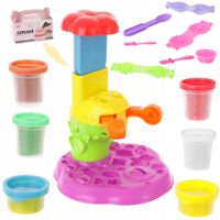 MASA PLASTYCZNA ZABAWA W SKLEP CIASTOLINA 6 TUB