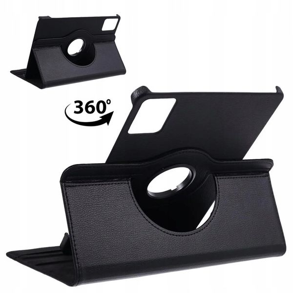 ETUI OBROTOWE DO LENOVO TAB M11 10.95" 2024 TB330FU TB330XU TB331FC CZARNE zdjęcie 4