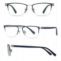 ULTRALEKKIE okulary Zerówki TYTANOWE Blue Light do Komputera Oprawki Unisex