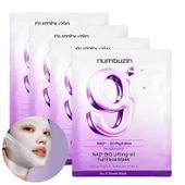 Maseczka do twarzy Numbuzin No.9 NAD Bio Lifting-sil Full Face Mask 4szt