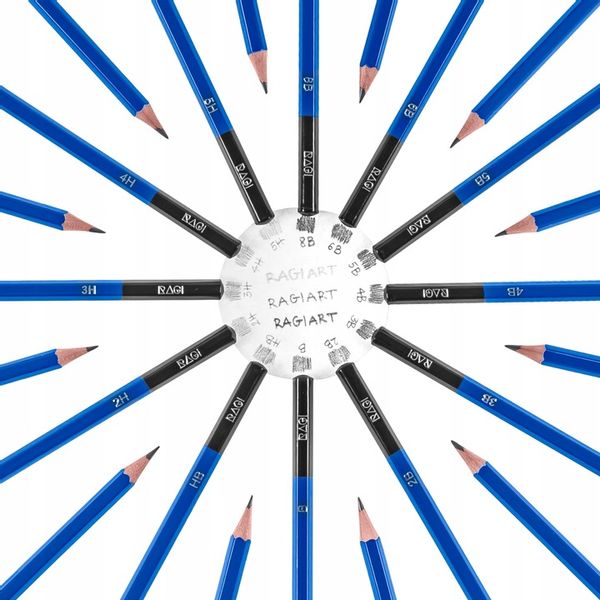 KREDKI OŁÓWKI ARTYSTYCZNE PROFESJONALNE ZESTAW 100 zdjęcie 7