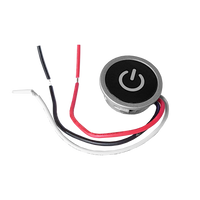 Wyłącznik włącznik dotykowy LED, 3A, 12V, z ściemnianiem