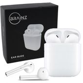 słuchawki bezprzewodowe bluetooth mikrofon douszne sportowe  + powerbank