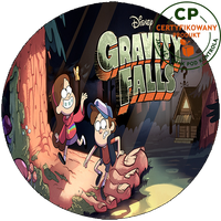 Opłatek na tort Wodogrzmoty Małe/Gravity Falls