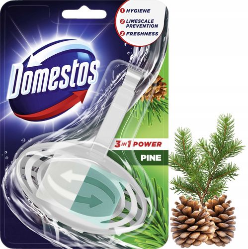 domestos kostka toaletowa wc 3w1 power pine 35g na Arena.pl