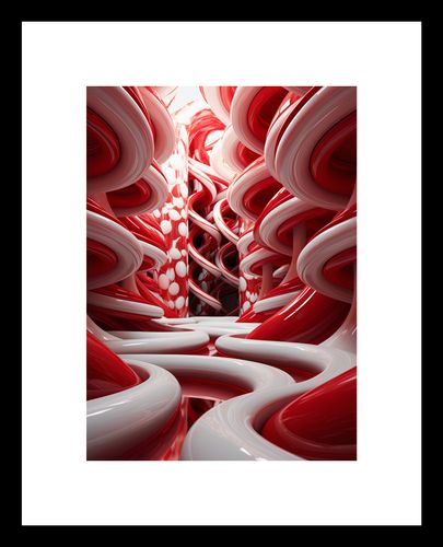 Plakat 13x18cm Czerwone Wiry na Arena.pl