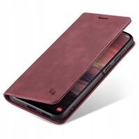 Etui z klapką Spacecase do Samsung Galaxy A57 czerwony