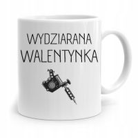 Kubek Prezent Na Walentynki Wydziarana Walentynka Z Nadrukiem Ze Zdjęciem