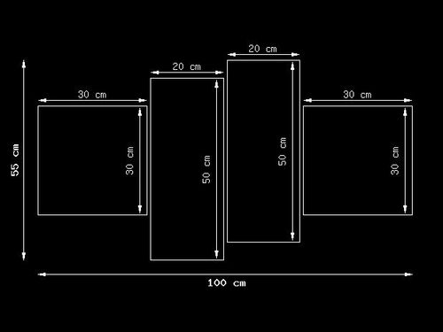 55 100Cm Obraz 4 Elem Cronulla Gemma Stiles Druk Cyfrowy Ścienny na Arena.pl
