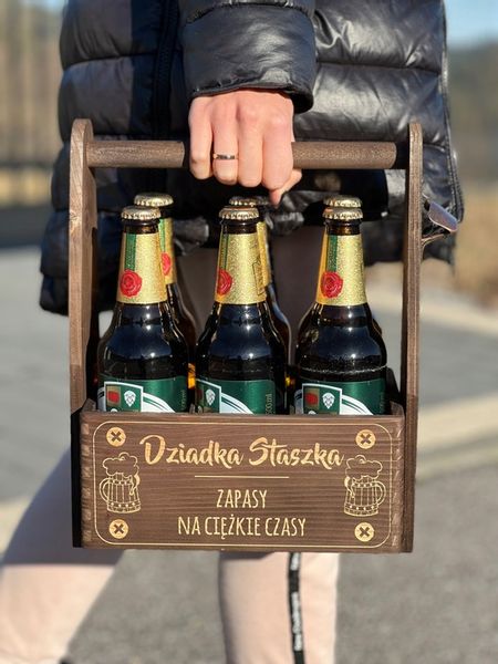 NOSIDŁO NA PIWO +OTWIERACZ PREZENT CHŁOPAKA FACETA zdjęcie 11