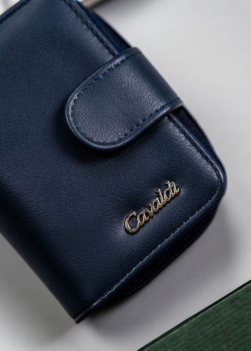 klasyczny, pojemny portfel damski ze skóry ekologicznej - 4u cavaldi na Arena.pl