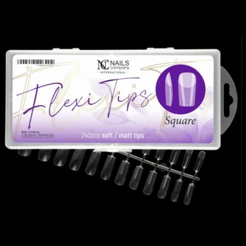 Nails Company Formy Flexi Tips - Square 240 szt na Arena.pl