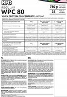 KFD REGULAR WPC 80 - 750 G - Karmelowo - mleczny