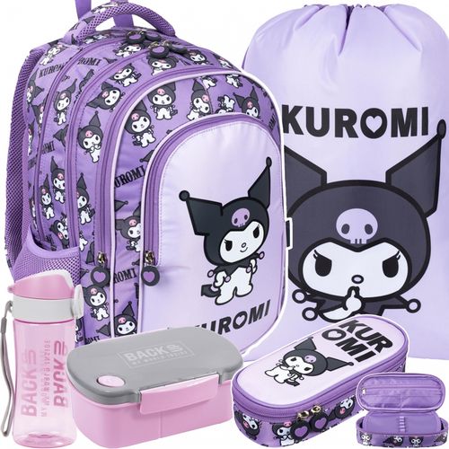 Plecak 4 komorowy 16" KUROMI VIOLET Majewski na Arena.pl