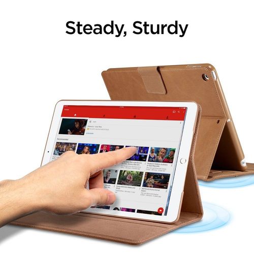 Etui Spigen Stand Folio Ipad 9.7 2017/2018 Brown na Arena.pl