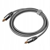 Kabel audio optyczny, cyfrowy kabel, złocone złącze, do soundbara 3m