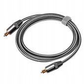 Kabel audio optyczny, cyfrowy kabel, złocone złącze, do soundbara 3m