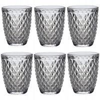 2 x Zestaw 6 szklanek do wody 260 ml Florina Cristal