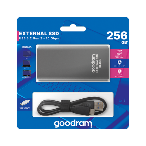 Dysk SSD Goodram HL100 256 GB USB 3.2 na Arena.pl