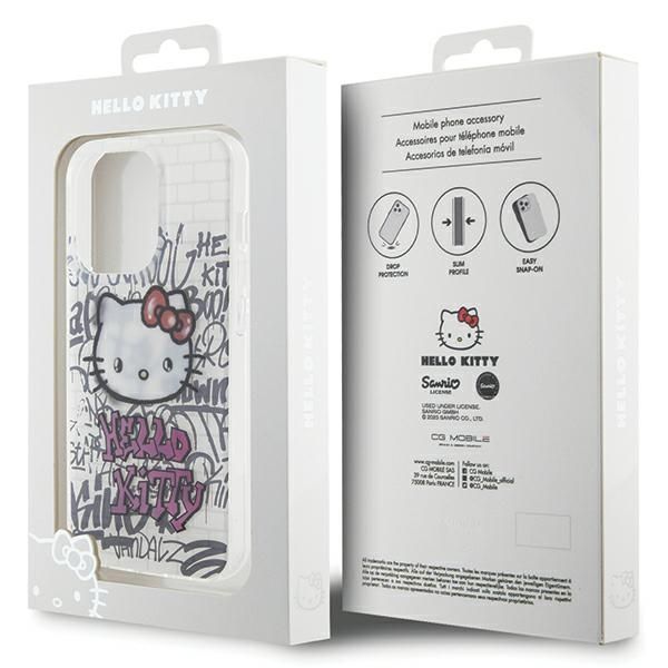 Etui Hello Kitty do iPhone 13 Pro Max, Biały zdjęcie 8