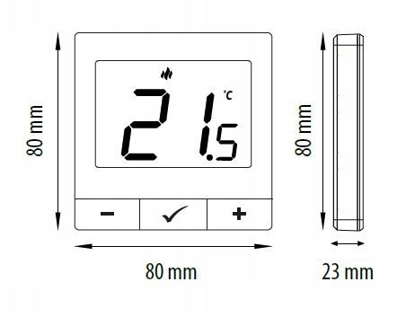 ENGO E25-230W internetowy regulator temperatury ZigBee 230V biały na Arena.pl