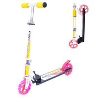 Hulajnoga składana WORKER Cirky ze świecącymi kółkami