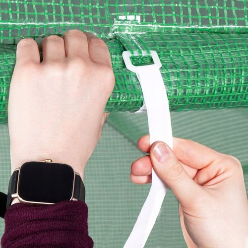 FOLIA ZAMIENNA POSZYCIE NA TUNEL OGRODOWY SZKLARNIA 3x2x2m 6m² UV-4 FOLIAK na Arena.pl