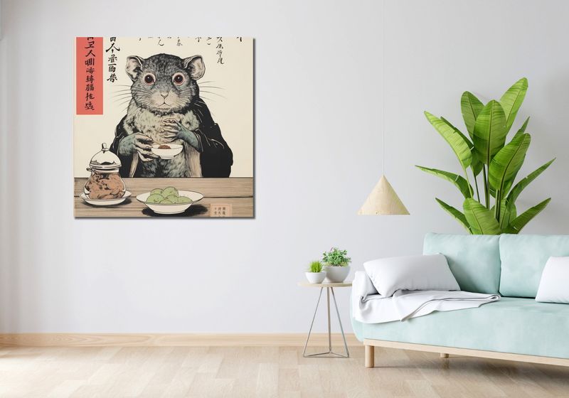 Obraz 100x100cm Kulinarne Rozważania zdjęcie 2