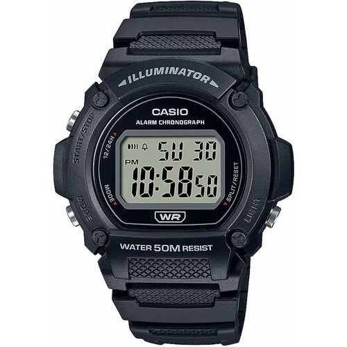 Zegarek Męski Casio W-219H-1AVCF Czarny na Arena.pl