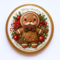 CIASTKO LUKROWANE MAMIK FAMILY DZIADEK ANYŻ ROZ.XL KOŁO RĘCZNIE ROBIONE