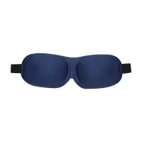 loving joy 3d mask navy - anatomiczna opaska na oczy z miękką tkaniną