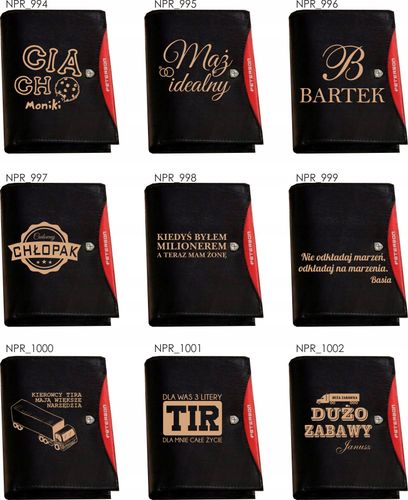 BOX PREZENTOWY portfel GRAWER personalizowany TANI na Arena.pl