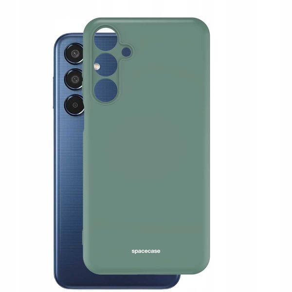 Spacecase Silicone Case Galaxy M35 5G Dark Green zdjęcie 3