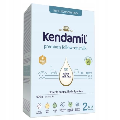 Mleko Następne Kendamil Premium 2 HMO+ bez oleju rybiego i palmowego 600g na Arena.pl