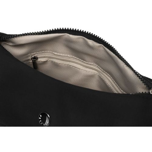 pojemna nerka damska z poliestru w czarnym kolorze - peterson na Arena.pl