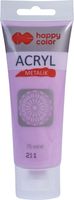 FARBA AKRYLOWA 75ML RÓŻOWY METALIK 211 HAPPY COLOR