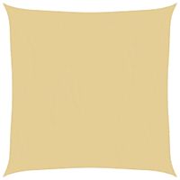 Żagiel przeciwsłoneczny, piaskowy, 4,5x4,5 m, 100% poliester