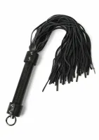 hidden desire genuine leather whip 55cm - elegancki bat z naturalnej skory