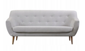 Szara Kanapa / Sofa Trzyosobowa 194 cm MARE LUX DL - Kolory Do Wyboru