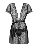 peniuar ze stringami alluria l/xl obsessive