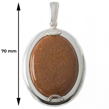 SREBRNY WISIOREK OWAL PIASEK PUSTYNI ONYKS KRZEMIEŃ PRÓBA SREBRA 925 na Arena.pl