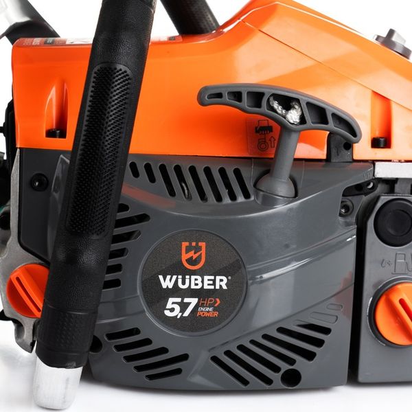 PIŁA SPALINOWA PILARKA DO DREWNA ŁAŃCUCHOWA 5,7KM +2 PROWAD +OLEJ +2x ŁAŃC. zdjęcie 4