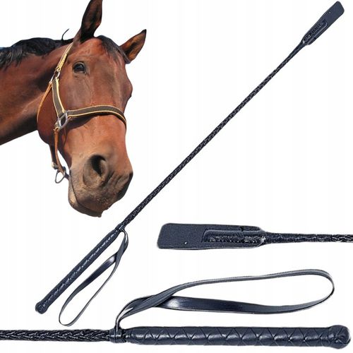 Bat skokowy jeździecki do jazdy konnej czarny, 65 cm, palcat, na Arena.pl