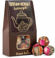 Zestaw HERBAT KWITNĄCYCH 5 szt pudełko na prezent