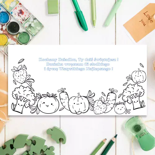 Karnet Kolorowanka, Owoce Dla Dziadka na Arena.pl