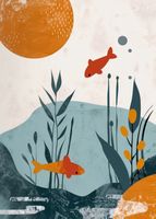 Plakat 50x70cm Podwodny Świat