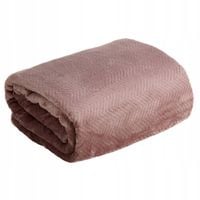 Koc narzuta CINDY5 70x160 Design91 ceglany