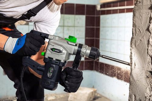 MŁOTOWIERTARKA MŁOT UDAROWY SDS+ WUBER 2100W WALIZKA ZESTAW na Arena.pl